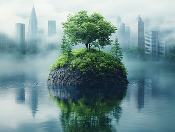 城市生态环境一棵树1