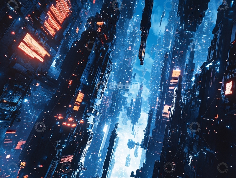高清大图下载【趣麦麦图】赛博朋克地产15