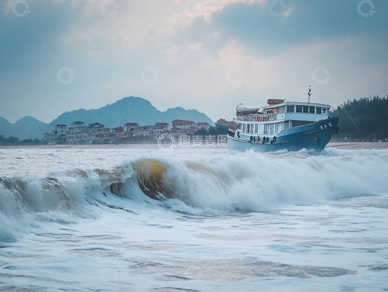 高清大图下载【趣麦麦图】破浪前行1