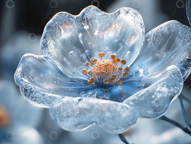 高清大图下载【趣麦麦图】高清冰凌花