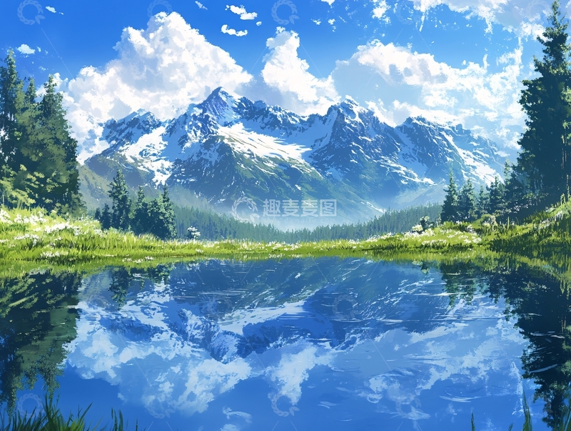 高清大图下载【趣麦麦图】宽屏风景画143