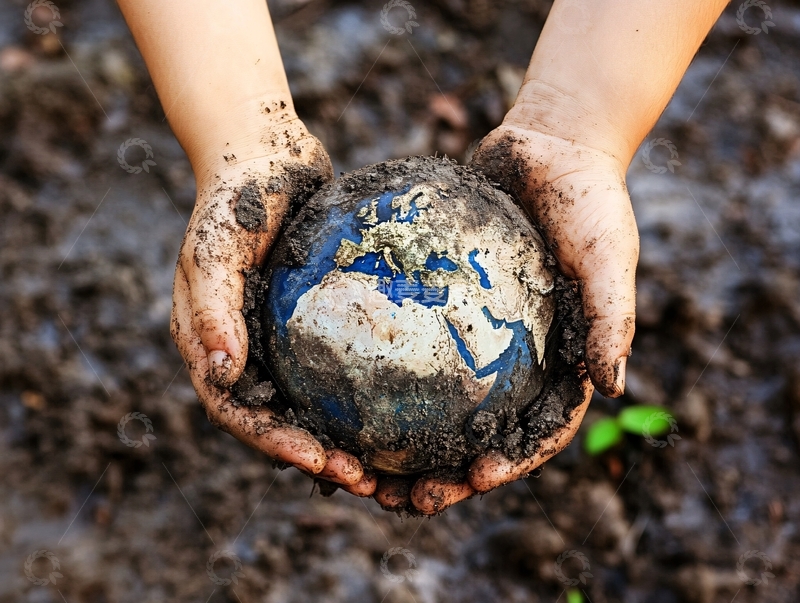 高清大图下载【趣麦麦图】珍惜地球