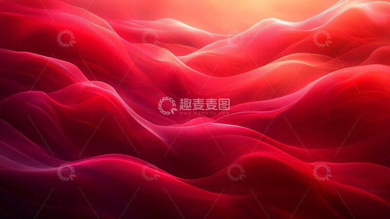 高清大图下载【趣麦麦图】红色喜庆背景7