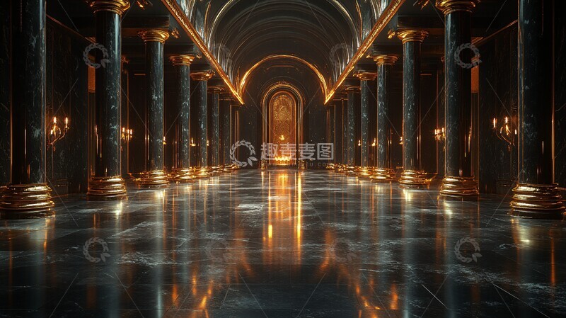 高清大图下载【趣麦麦图】黑色宫殿音响1
