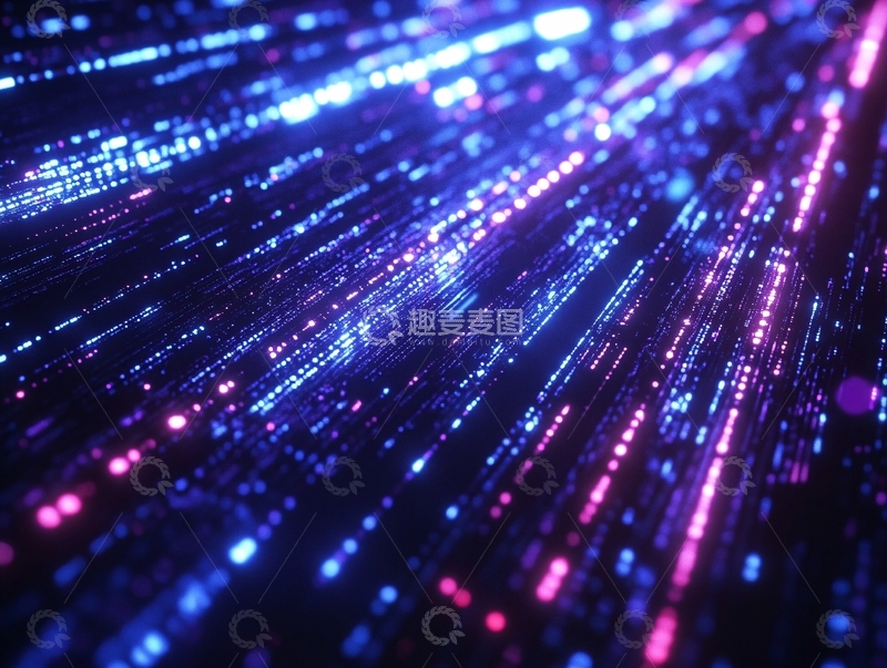 高清大图下载【趣麦麦图】抽象大数据