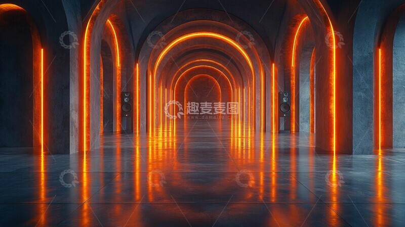 高清大图下载【趣麦麦图】黑色宫殿音响6