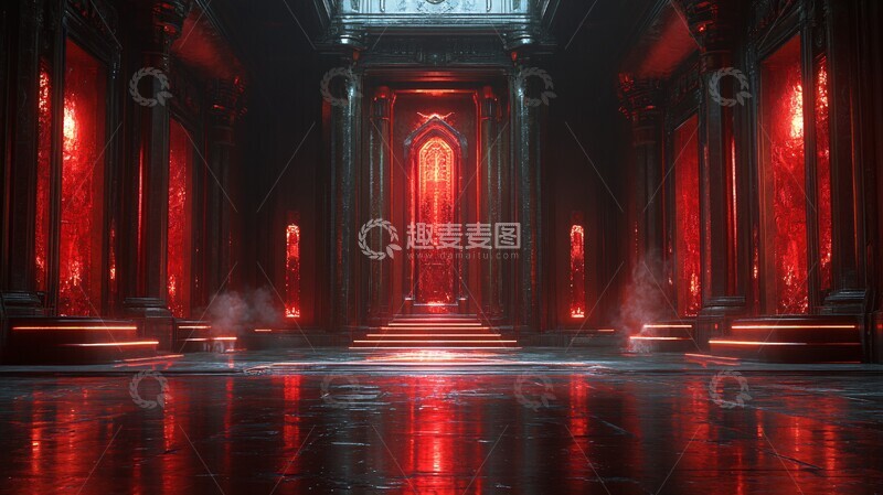 高清大图下载【趣麦麦图】黑色宫殿音响5