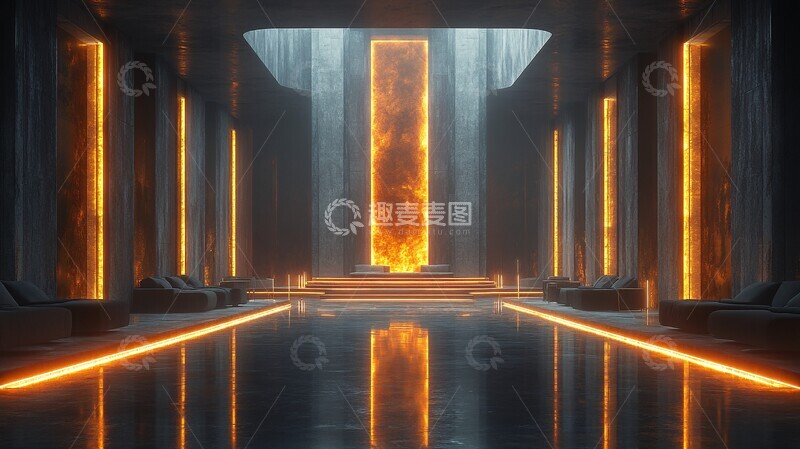 高清大图下载【趣麦麦图】黑色宫殿音响4