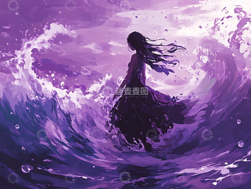 高清大图下载【趣麦麦图】画潮插画1