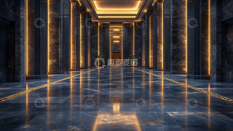 高清大图下载【趣麦麦图】展厅设计背景图3