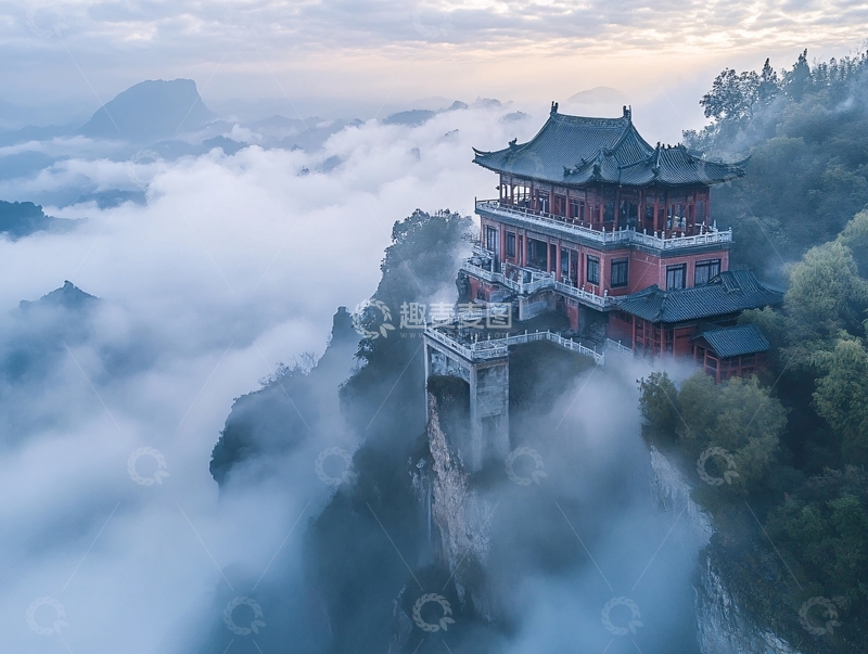 高清大图下载【趣麦麦图】云蒸紫霞