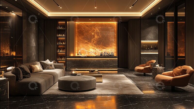 高清大图下载【趣麦麦图】中式现代包房