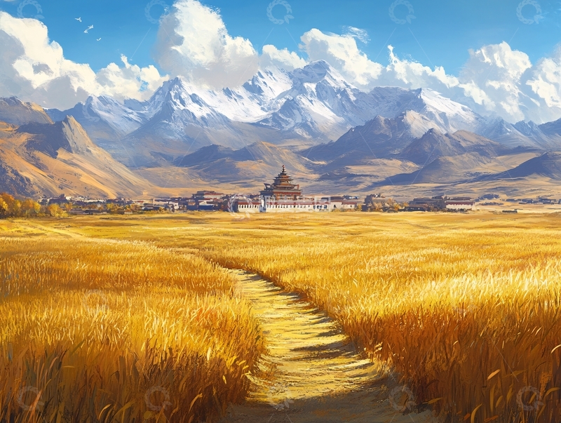 高清大图下载【趣麦麦图】风景厚涂17