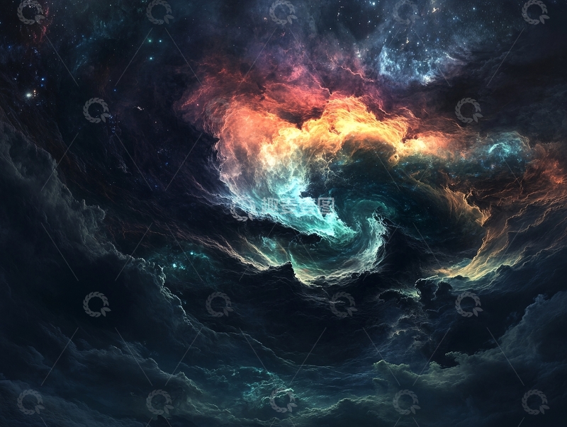 高清大图下载【趣麦麦图】星云与艺术