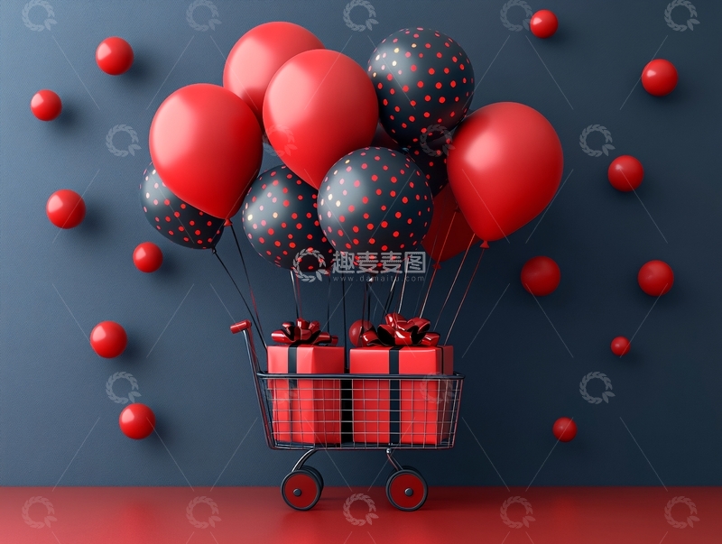 高清大图下载【趣麦麦图】喜庆促销元素