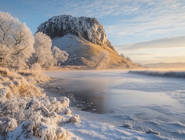 自然景色冬日美景