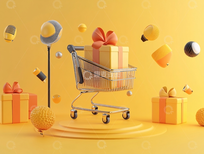 高清大图下载【趣麦麦图】购物节嗨购节1