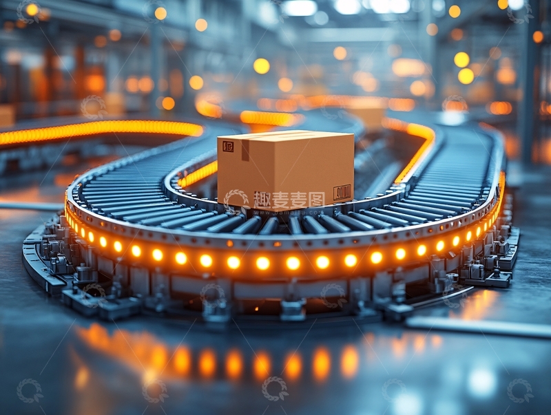 高清大图下载【趣麦麦图】物流自动化1