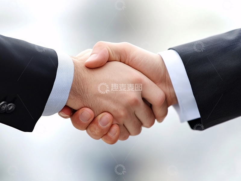 高清大图下载【趣麦麦图】握手图片6