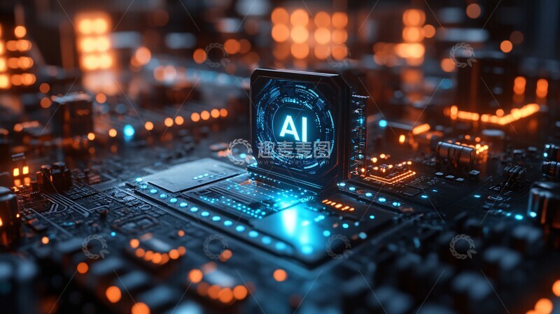 高清大图下载【趣麦麦图】计算机与模型2