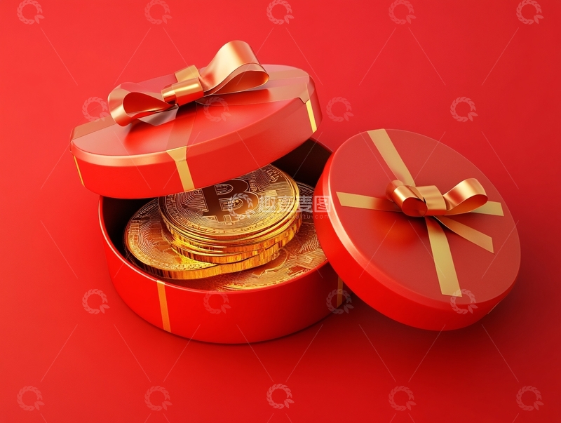 高清大图下载【趣麦麦图】新年金币新年红包2