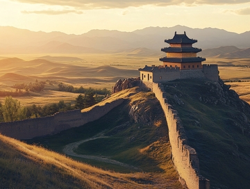 草原上的古代城墙1