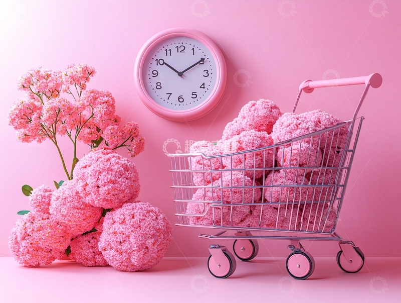 高清大图下载【趣麦麦图】粉色渲染6