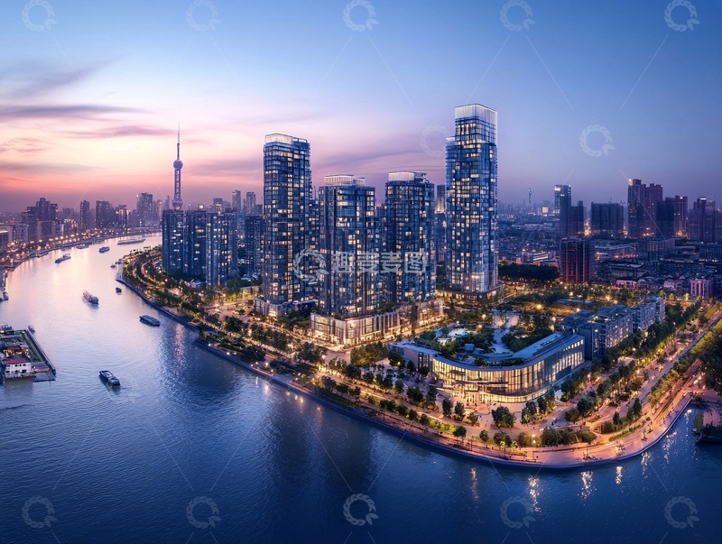 高清大图下载【趣麦麦图】琶洲全景图