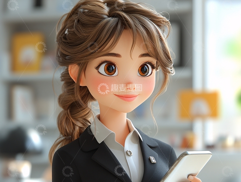 高清大图下载【趣麦麦图】写实人物插画34