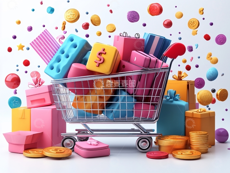 高清大图下载【趣麦麦图】立体淘宝场景图14