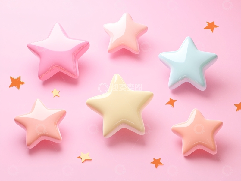 高清大图下载【趣麦麦图】星星效果图