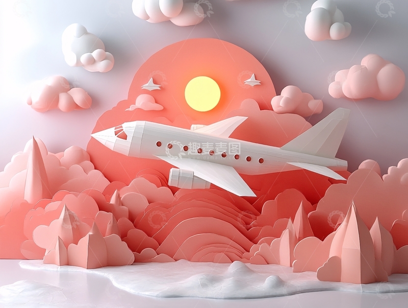 高清大图下载【趣麦麦图】立体插画设计