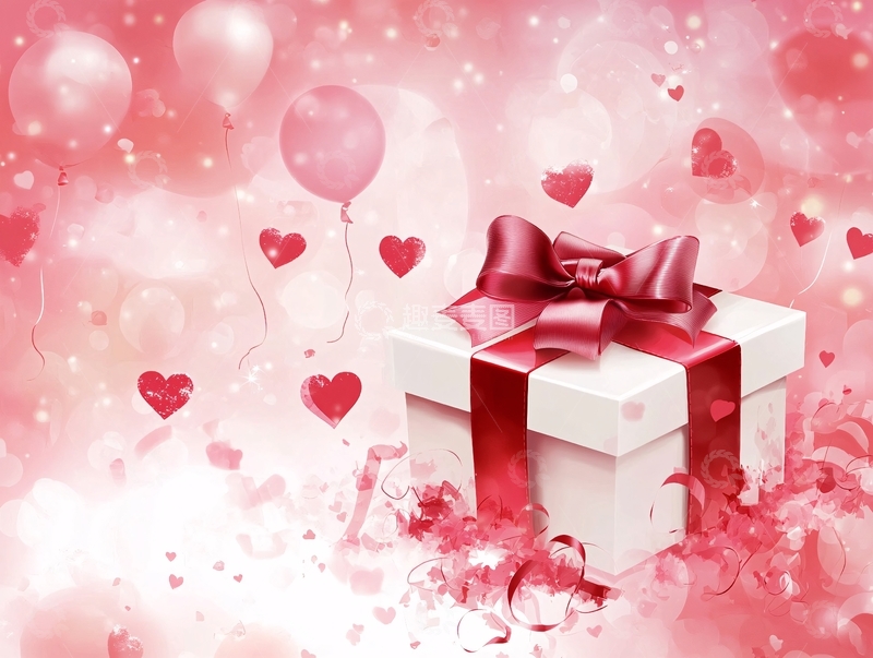 高清大图下载【趣麦麦图】浪漫背景礼包2