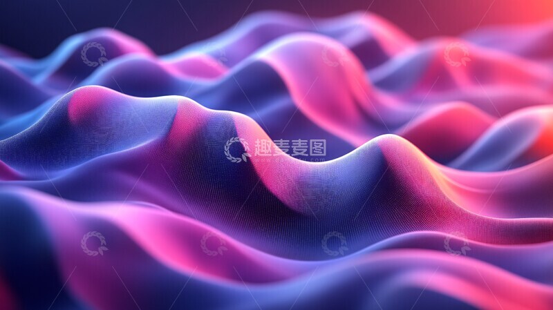 高清大图下载【趣麦麦图】立方波浪立方波浪科技1