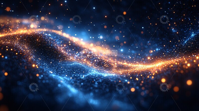 高清大图下载【趣麦麦图】数据蓝光背景