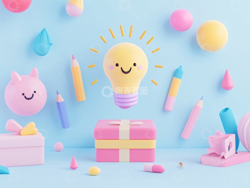 高清大图下载【趣麦麦图】创意生日