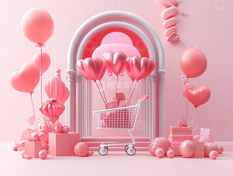 高清大图下载【趣麦麦图】情人节堆头2