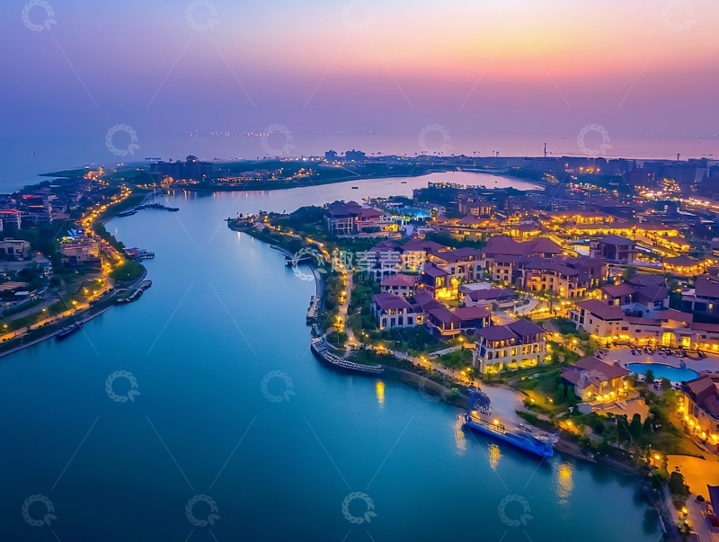 高清大图下载【趣麦麦图】航拍天颐湖