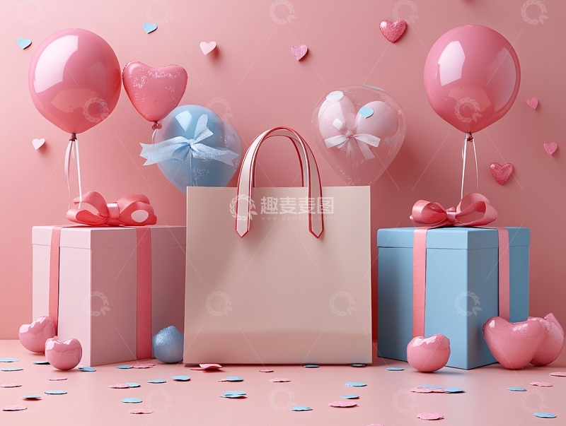 高清大图下载【趣麦麦图】浪漫背景礼包3