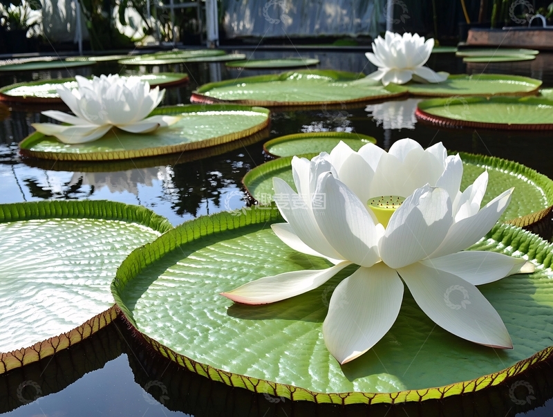 高清大图下载【趣麦麦图】辰山植物园睡莲展1
