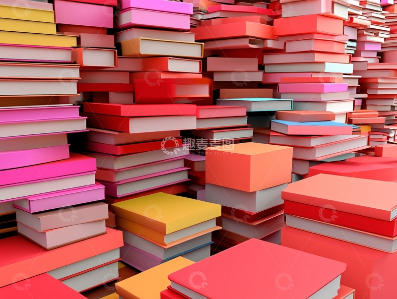 高清大图下载【趣麦麦图】书的海洋2