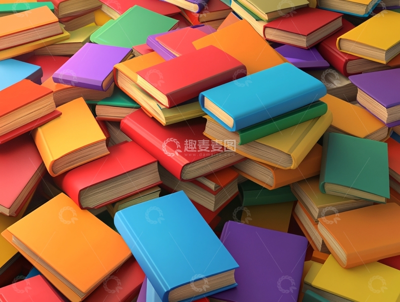 高清大图下载【趣麦麦图】书的海洋1