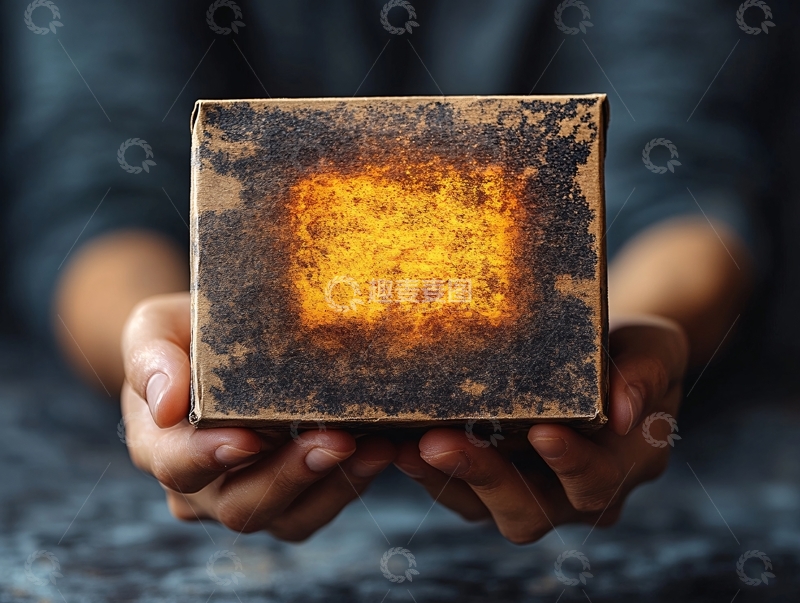 高清大图下载【趣麦麦图】创意慈善礼物三维人物