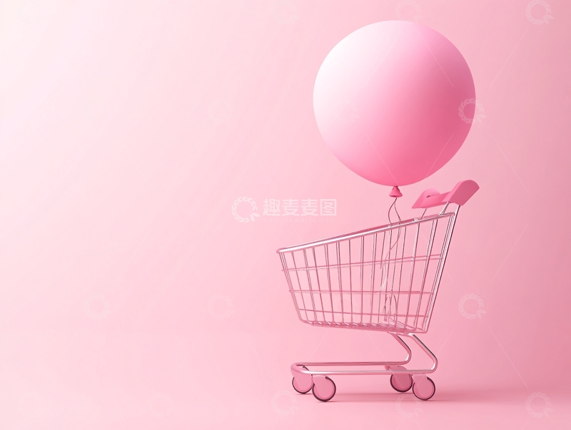 高清大图下载【趣麦麦图】购物车壁纸11