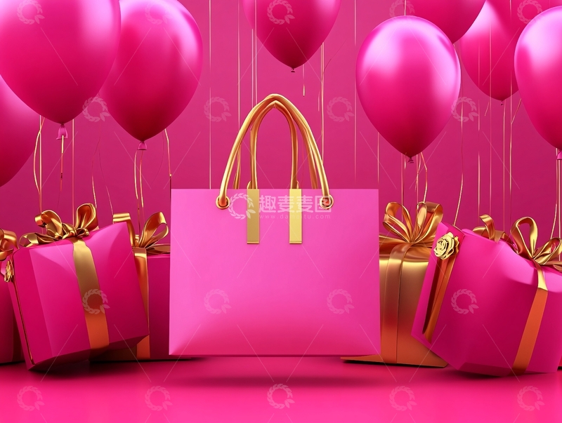 高清大图下载【趣麦麦图】浪漫背景礼包4