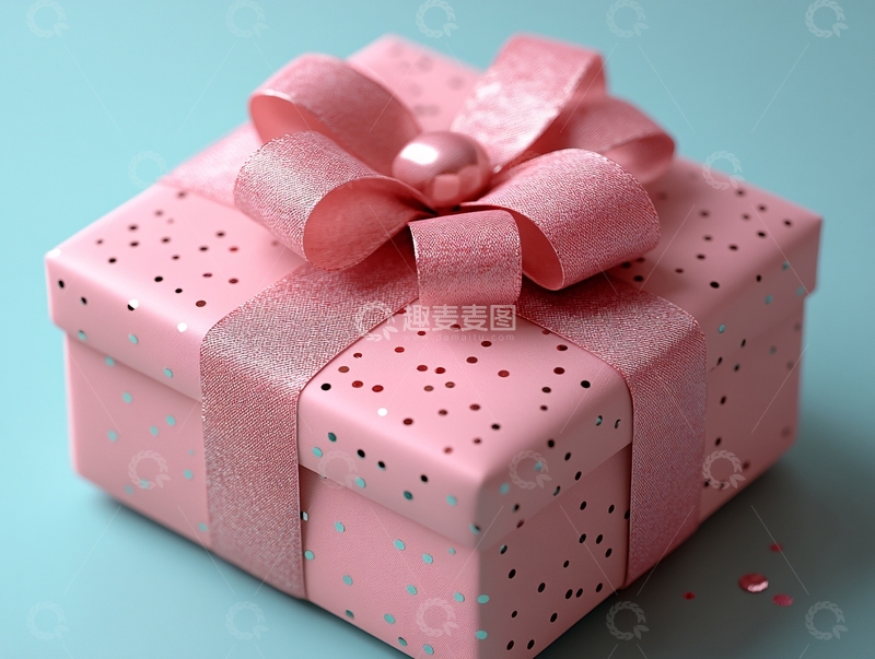 高清大图下载【趣麦麦图】粉色浪漫生日礼物3