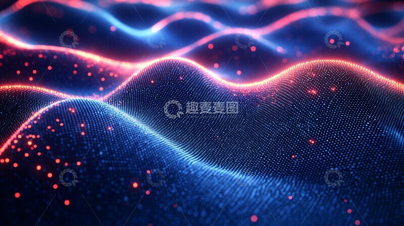 高清大图下载【趣麦麦图】碳纤维网格背景2