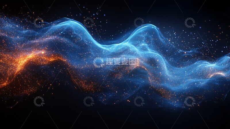 高清大图下载【趣麦麦图】电流流动效果1