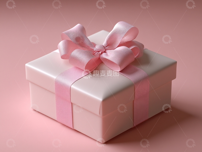 高清大图下载【趣麦麦图】生日礼物惊喜盒包装