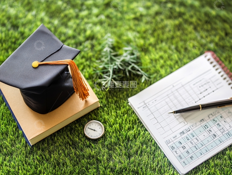 高清大图下载【趣麦麦图】毕业请假